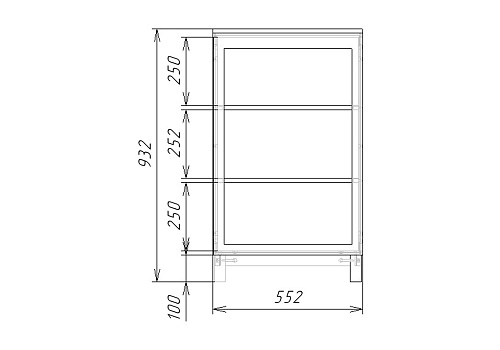 Стеллаж Техас-2 МДФ - фото 4