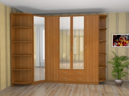 Шкаф угловой НКМ-1 - фото 1