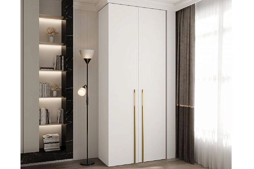 Шкаф распашной Комо-2 Белый - фото 1