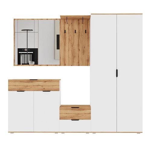 Прихожая Санти 1 Белый - фото 4