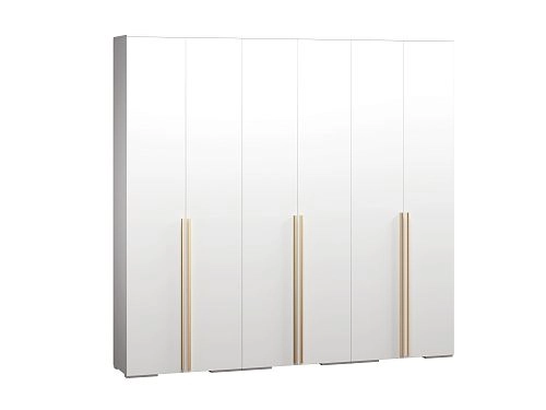 Шкаф распашной Эдинбург-6 Белый - фото 3