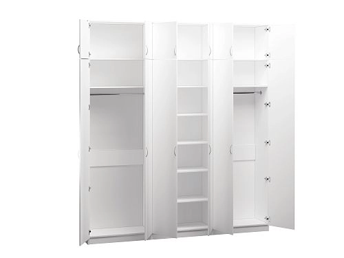 Шкаф распашной Лайт-6 с антресолью - фото 3